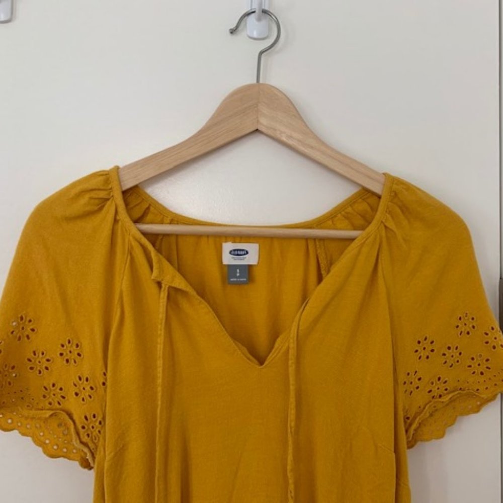 Rust Yellow Old Navy Dress